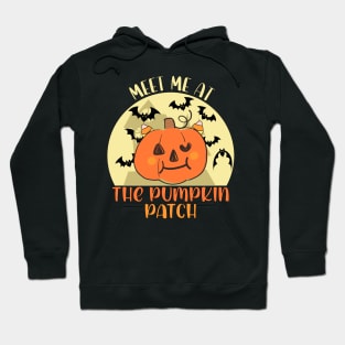 pumpkin patch girls and boys fall halloween funny spooky season Hoodie